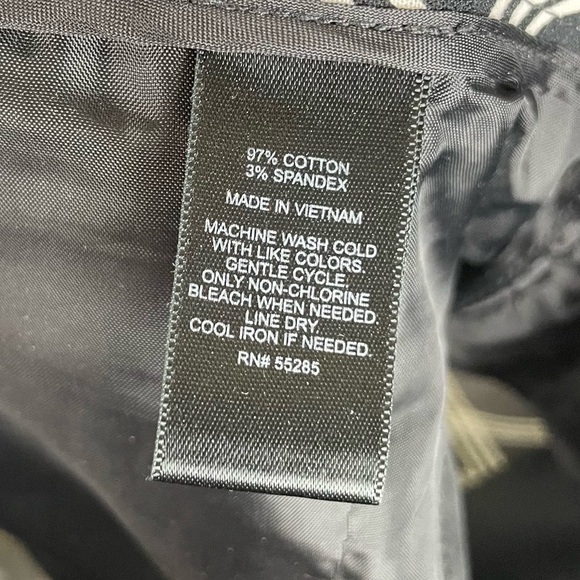 Express Columnist Pants Black and White Check Print Womens Size 6 Buiness Casual - Picture 5 of 7